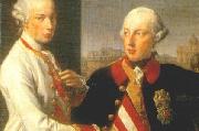 Pompeo Batoni Portrait of Emperor Joseph II (right) and his younger brother Grand Duke Leopold of Tuscany (left), who would later become Holy Roman Emperor as Leopo china oil painting artist